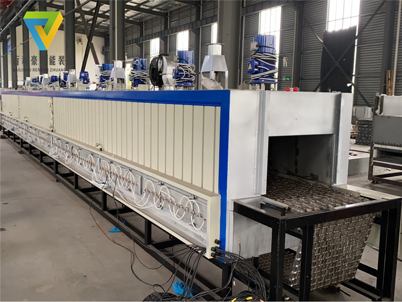 案例-過濾棉、過濾芯烘干隧道爐